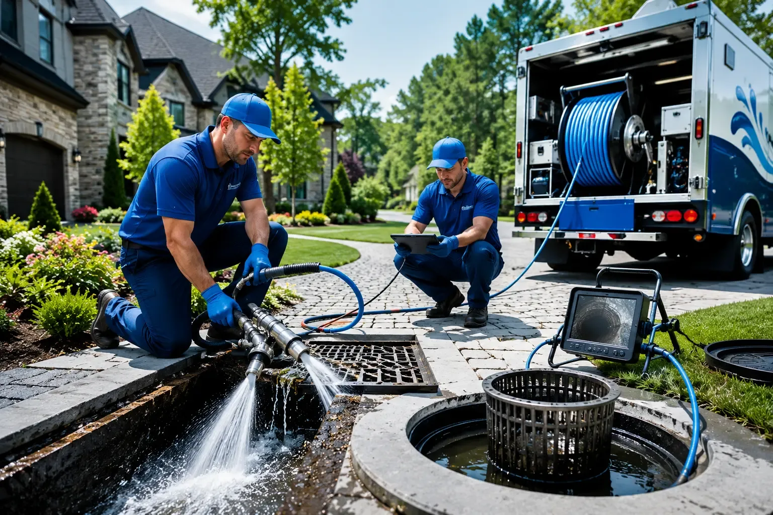 Local outdoor drain cleaning professionals in Ashville, OH